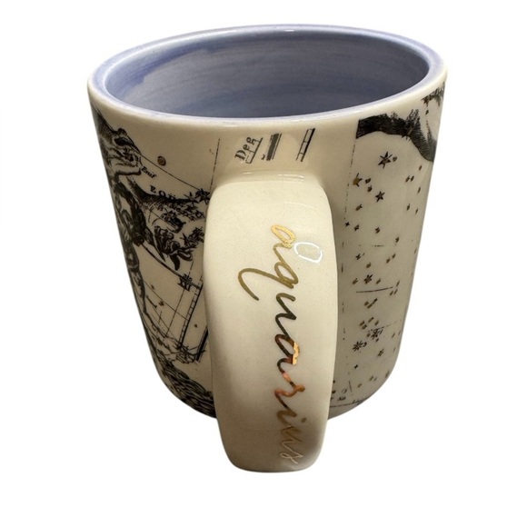 Aquarius {Anthropologie} Salt & Earth ♊︎ Mug | Anthropologie Zodiac mug - Picture 4 of 6